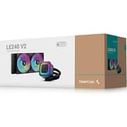 Deepcool V2 RGB Cooling Fan 280mm Black - LE240