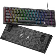 Womier HE V2 Topographic Keyboard Black - M68