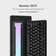Womier VIA Wireless Custom Keyboard Black - SK75