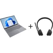 Lenovo Thinkpad L14 (2025) Laptop - 2nd Series/ Intel Core Ultra 7-255U/ 14inch WUXGA/ 1TB SSD/ 16GB RAM/ Shared Intel Graphics/ Windows 11 Pro/ En & Ar Keyboard/ Touch Display/ Arctic Grey/ Middle East Version - [21S6S06E00] + ANC Wireless Headset