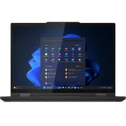 Lenovo ThinkPad T14s Gen 2-in-1 Convertible (2025) AI PC - 2nd Series / Intel Core Ultra 7-255U / 14inch WUXGA / 1TB SSD / 32GB RAM / Shared Intel / Windows 11 Pro / English & Arabic Keyboard / Black / Middle East Version - [21R3004UGR] + ANC Headphone