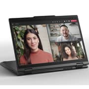 Lenovo ThinkPad T14s Gen 2-in-1 Convertible (2025) AI PC - 2nd Series / Intel Core Ultra 7-255U / 14inch WUXGA / 1TB SSD / 32GB RAM / Shared Intel / Windows 11 Pro / English & Arabic Keyboard / Black / Middle East Version - [21R3004UGR] + ANC Headphone