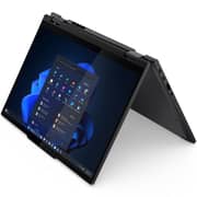 Lenovo ThinkPad T14s Gen 2-in-1 Convertible (2025) AI PC - 2nd Series / Intel Core Ultra 7-255U / 14inch WUXGA / 1TB SSD / 32GB RAM / Shared Intel / Windows 11 Pro / English & Arabic Keyboard / Black / Middle East Version - [21R3004UGR] + ANC Headphone