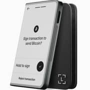 Ledger Stax Crypto Wallet Touch Screen USB-C Black - LDG-STAX-RKEY-ENAR