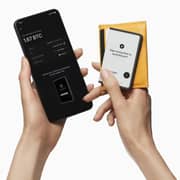 Ledger Stax Crypto Wallet Touch Screen USB-C Black - LDG-STAX-RKEY-ENAR