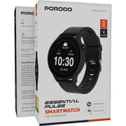 Porodo Essential Pulse Smart Watch Black