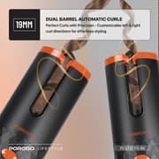 Porodo Wireless Hair Curler - PD-LFST174-BK