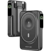Green Lion Mag Vision Power Bank 10000mAh Black - GNMAGVS10PBK
