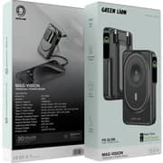 Green Lion Mag Vision Power Bank 10000mAh Black - GNMAGVS10PBK