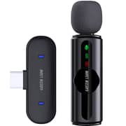 Green Lion 3-in-1 Wireless Microphone Black - GNGM75XMICBK