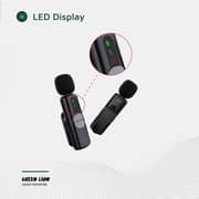 Green Lion 3-in-1 Wireless Microphone Black - GNGM76XMICBK