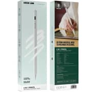 Green Lion 2-in-1 Pencil White - GN2N1PENWH