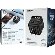 Green Lion GaN Premium Series Charger with Power Bank Black - GNGAN42PB10BK