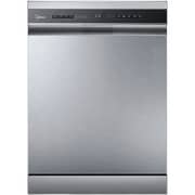 Midea Free Standing Dishwasher - WQP15-W7633D(SS)-GCC