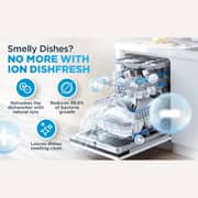 Midea Free Standing Dishwasher - WQP15-W7633D(SS)-GCC