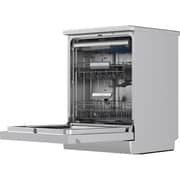 Midea Free Standing Dishwasher - WQP15-W7633D(SS)-GCC