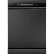 Midea Free Standing Dishwasher - WQP15-WU7633GUR(BS)-GCC