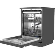 Midea Free Standing Dishwasher - WQP15-WU7633GUR(BS)-GCC