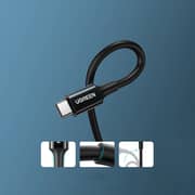UGREEN Nylon Braided USB-C to USB-C Cable 100W 1m - Black - US300