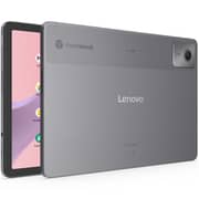 Lenovo Chromebook Duet 11M889 2-in-1 (2024) Laptop - MediaTek Kompanio 838 / 10.95inch WUXGA / 128GB SSD / 8GB RAM / Arm Mali-G57 MC3 GPU / ChromeOS / English Keyboard / Luna Grey / International Version - [83HH0001US] + Inbox Folio Stand + Folio Keyboard