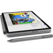 Lenovo Chromebook Duet 11M889 2-in-1 (2024) Laptop - MediaTek Kompanio 838 / 10.95inch WUXGA / 128GB SSD / 8GB RAM / Arm Mali-G57 MC3 GPU / ChromeOS / English Keyboard / Luna Grey / International Version - [83HH0001US] + Inbox Folio Stand + Folio Keyboard