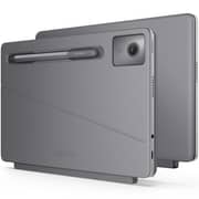 Lenovo Chromebook Duet 11M889 2-in-1 (2024) Laptop - MediaTek Kompanio 838 / 10.95inch WUXGA / 128GB SSD / 8GB RAM / Arm Mali-G57 MC3 GPU / ChromeOS / English Keyboard / Luna Grey / International Version - [83HH0001US] + Inbox Folio Stand + Folio Keyboard