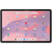 Lenovo Chromebook Duet 11M889 2-in-1 (2024) Laptop - MediaTek Kompanio 838 / 10.95inch WUXGA / 128GB SSD / 8GB RAM / Arm Mali-G57 MC3 GPU / ChromeOS / English Keyboard / Luna Grey / International Version - [83HH0001US] + Inbox Folio Stand + Folio Keyboard