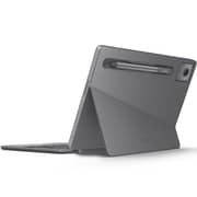 Lenovo Chromebook Duet 11M889 2-in-1 (2024) Laptop - MediaTek Kompanio 838 / 10.95inch WUXGA / 128GB SSD / 8GB RAM / Arm Mali-G57 MC3 GPU / ChromeOS / English Keyboard / Luna Grey / International Version - [83HH0001US] + Inbox Folio Stand + Folio Keyboard
