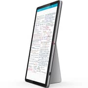 Lenovo Chromebook Duet 11M889 2-in-1 (2024) Laptop - MediaTek Kompanio 838 / 10.95inch WUXGA / 128GB SSD / 8GB RAM / Arm Mali-G57 MC3 GPU / ChromeOS / English Keyboard / Luna Grey / International Version - [83HH0001US] + Inbox Folio Stand + Folio Keyboard