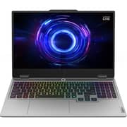 Lenovo LOQ 15IRX10 Gaming (2025) Laptop - 13th Gen / Intel Core i7-13700HX / 15.6inch FHD / 512GB SSD / 24GB RAM / 8GB NVIDIA GeForce RTX 5050 Graphics / Windows 11 Home / English & Arabic Keyboard / Luna Grey / Middle East Version - [83JE00KXAX]