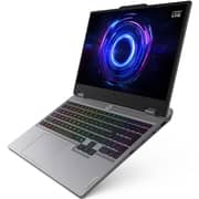 Lenovo LOQ 15IRX10 Gaming (2025) Laptop - 13th Gen / Intel Core i7-13700HX / 15.6inch FHD / 512GB SSD / 24GB RAM / 8GB NVIDIA GeForce RTX 5050 Graphics / Windows 11 Home / English & Arabic Keyboard / Luna Grey / Middle East Version - [83JE00KXAX]