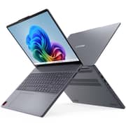 Lenovo IdeaPad Slim 3 15Q8X10 (2025) Copilot+ PC - Snapdragon X - X1-26-100 / 15.3inch WUXGA / 512GB SSD / 16GB RAM / Shared Qualcomm Adreno GPU Graphics / Windows 11 Home / English & Arabic Keyboard / Luna Grey / Middle East Version - [83N3001WAX]