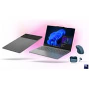 Lenovo Yoga Pro 9 16IAH10 (2025) AI PC - 2nd Series / Intel Core Ultra 9-285H / 16inch 3.2K / 2TB SSD / 64GB RAM / 8GB NVIDIA GeForce RTX 5070 Graphics / Windows 11 Home / English & Arabic Keyboard / Luna Grey / Middle East Version - [83L00030AX]
