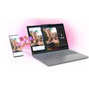 Lenovo Yoga Pro 9 16IAH10 (2025) AI PC - 2nd Series / Intel Core Ultra 9-285H / 16inch 3.2K / 2TB SSD / 64GB RAM / 8GB NVIDIA GeForce RTX 5070 Graphics / Windows 11 Home / English & Arabic Keyboard / Luna Grey / Middle East Version - [83L00030AX]