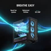 Asus ROG G700 Tower (2025) Desktop - 2nd Series / Intel Core Ultra 7-265KF / 2TB SSD / 32GB RAM / 12GB NVIDIA GeForce RTX 5070 Graphics / Windows 11 Home / Black / Middle East Version - [G700TF-7265KF121W]