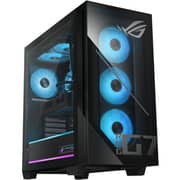 Asus ROG G700 Tower (2025) Desktop - 2nd Series / Intel Core Ultra 7-265KF / 2TB SSD / 32GB RAM / 12GB NVIDIA GeForce RTX 5070 Graphics / Windows 11 Home / Black / Middle East Version - [G700TF-7265KF121W]