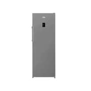Beko Upright Freezer 6 Drawer 270 Liters , No Frost Digital Touch Screen - Silver - B3RFNE274S