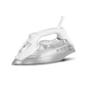 Sonai Steam Iron Capri-Ceramic Plate 2200 Watt, adjustable steam, White - MAR-8200
