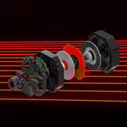 Thrustmaster T598 Direct Axial Drive Black - 4168066