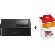 Canon Selphy Wireless Printer - CP1500 + Canon RP108 Photo Paper