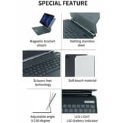 Maxguard Magic Keyboard For iPad Air 11 M3/M2 With Backlight AR/EN Keyboard