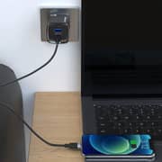 Pawa Travel Charger And Cable Black - PW-TC25CUUT-BK