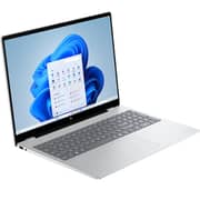 HP (2025) AI PC - Intel Core Ultra 7-255H / 16inch 2K / 1TB SSD / 32GB RAM / 6GB NVIDIA GeForce RTX 4050 Graphics / Windows 11 Home / English & Arabic Keyboard / Glacier Silver / Middle East Version - [16-AY0003NE]