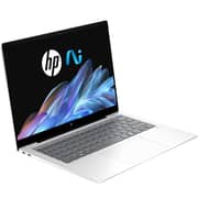 HP 2-in-1 Convertible Gaming (2025) Laptop - 13th Gen / Intel Core i5-1334U / 14inch 2K / 512GB SSD / 8GB RAM / Shared Intel Iris Xe Graphics / Windows 11 Home / English & Arabic Keyboard / Glacier Silver / Middle East Version - [14-FP0000NE]