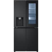 LG InstaView Refrigerator 508L Matte Black - GC-X22FFQAB