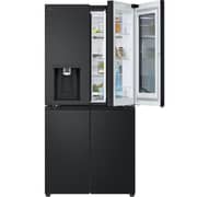 LG InstaView Refrigerator 508L Matte Black - GC-X22FFQAB