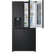 LG InstaView Refrigerator 508L Matte Black - GC-X22FFQAB