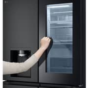 LG InstaView Refrigerator 508L Matte Black - GC-X22FFQAB