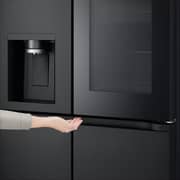 LG InstaView Refrigerator 508L Matte Black - GC-X22FFQAB
