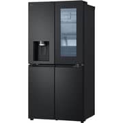 LG InstaView Refrigerator 508L Matte Black - GC-X22FFQAB